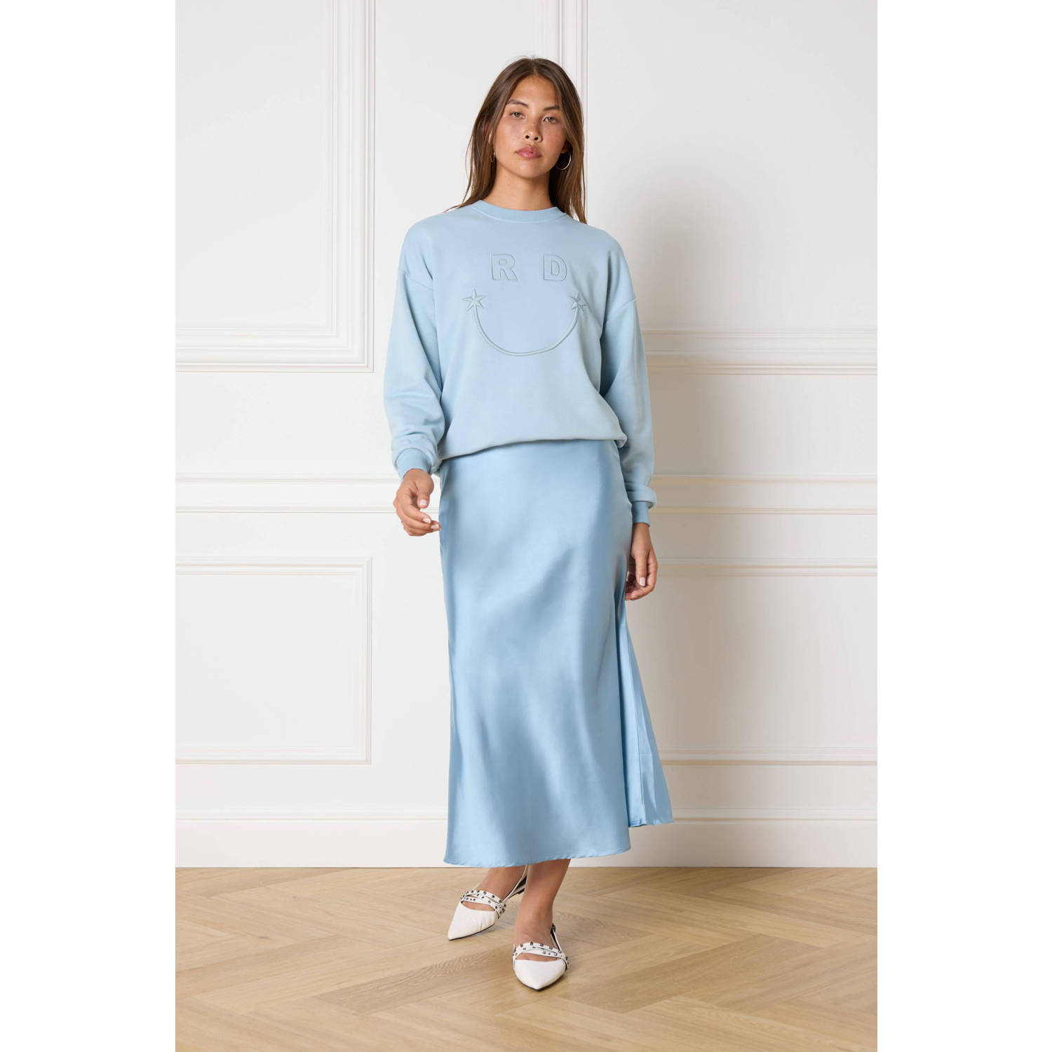 Refined Department sweater blauw