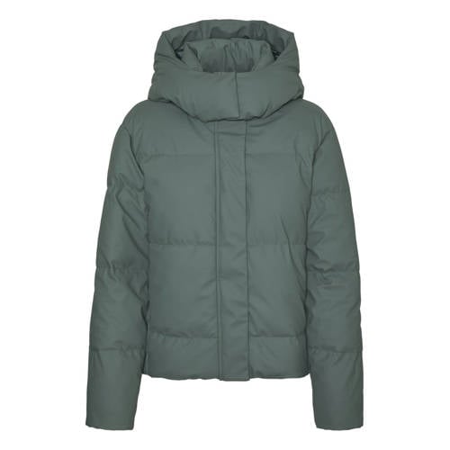 VERO MODA gewatteerde winterjas VMGRETAKYLIE groen afbeelding