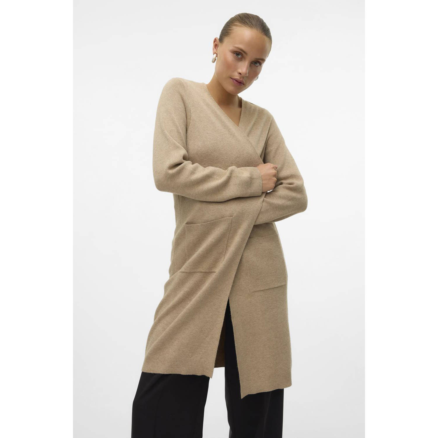 VERO MODA vest bruin