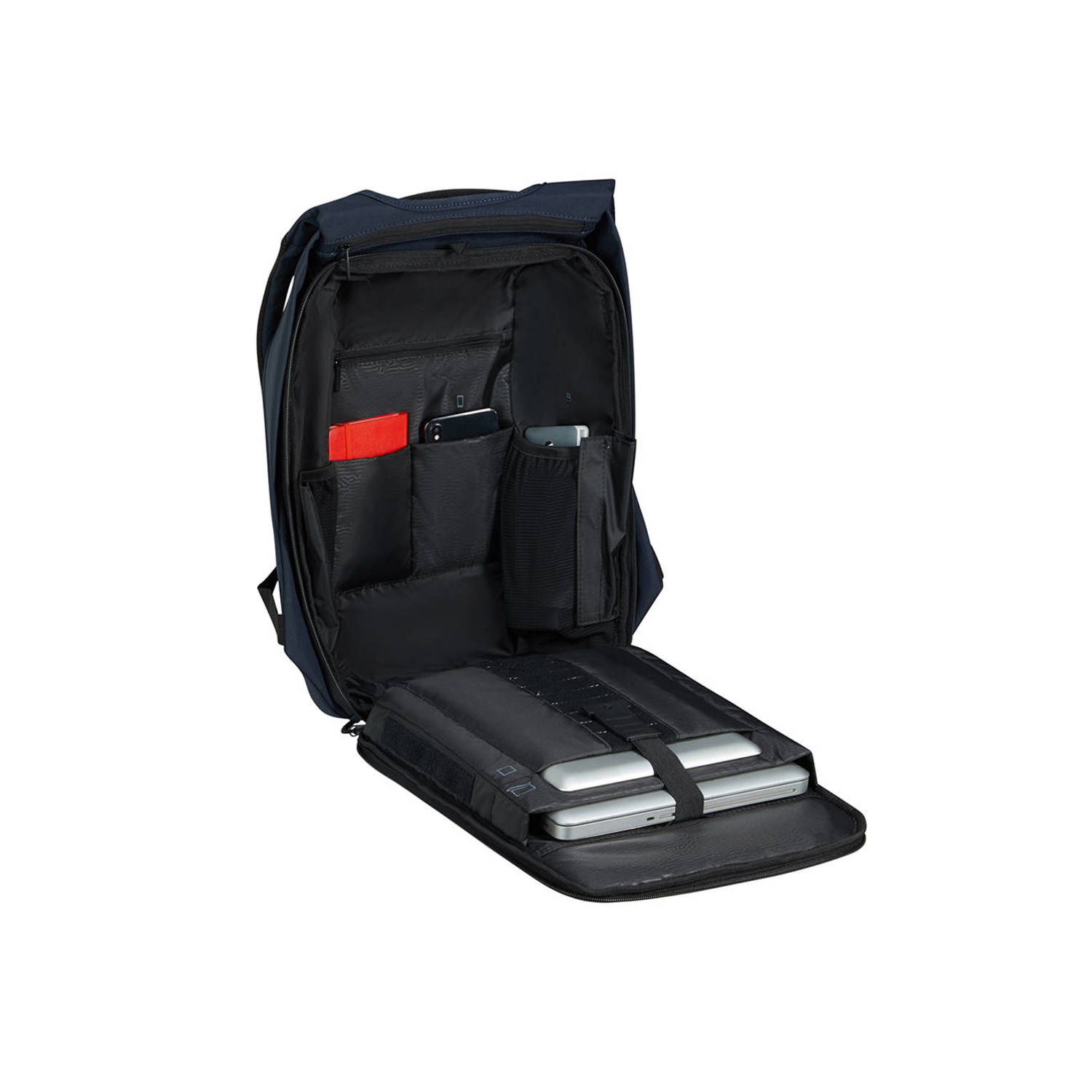 Samsonite 15.6 inch laptop rugzak Securipak 2.0 donkerblauw