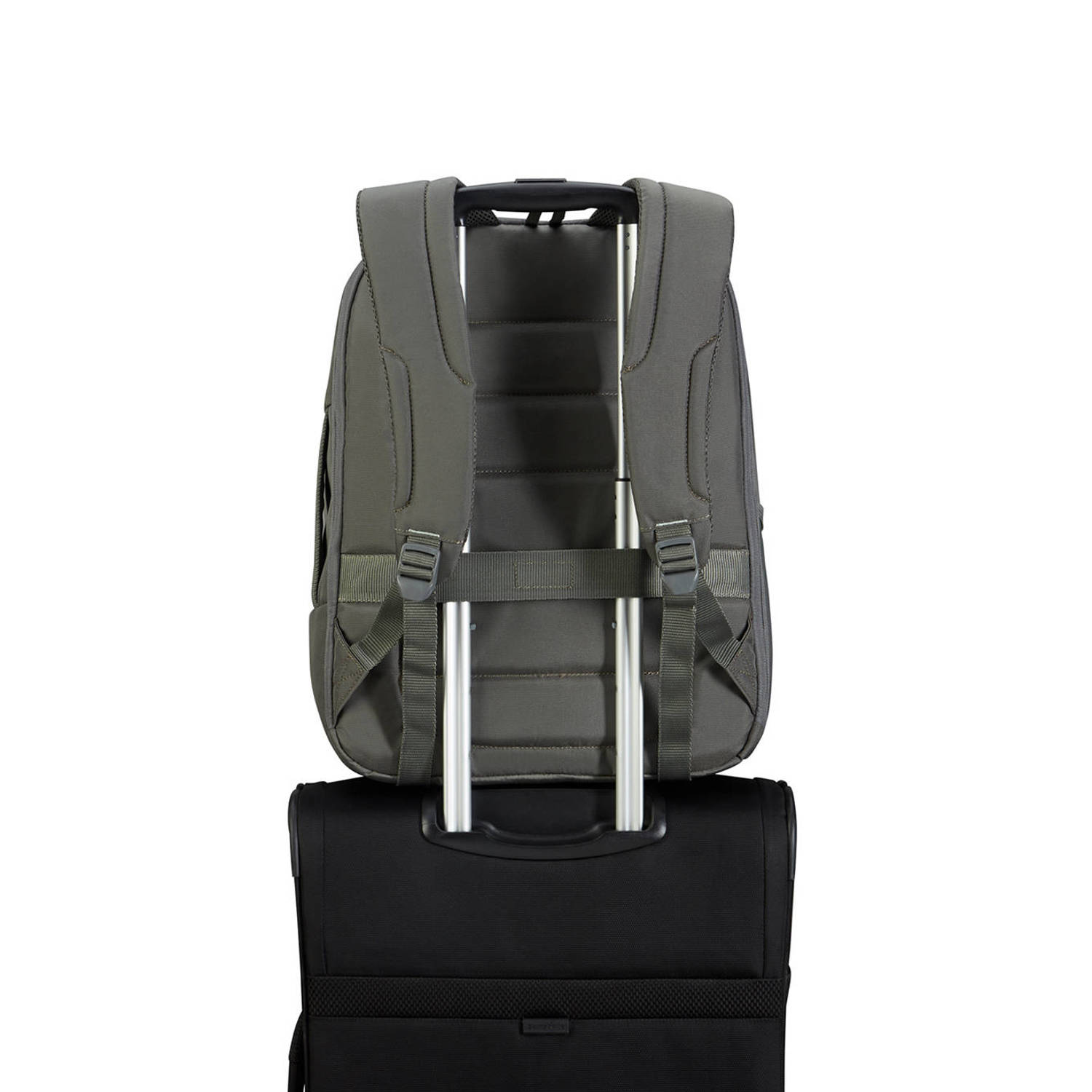 Samsonite 15.6 inch laptop rugzak Guardit Classy M kaki
