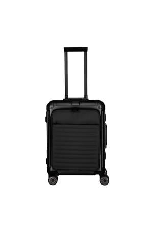 trolley Next 2.0 Aluminium 55 cm. zwart