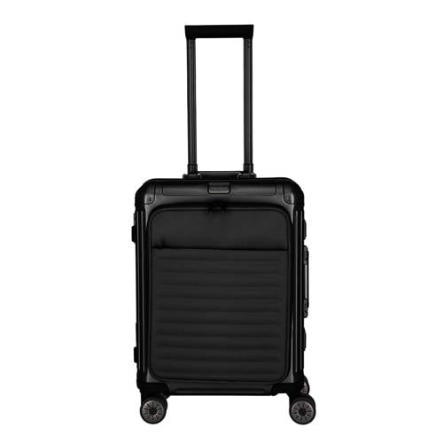 Travelite trolley Next 2.0 Aluminium 55 cm. zwart afbeelding