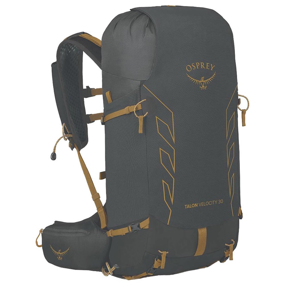 Osprey backpack Velocity 30L S/M donkergrijs