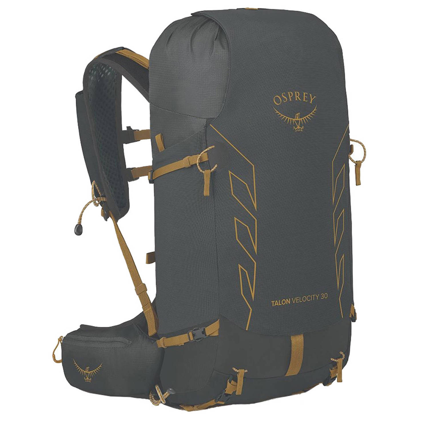 Osprey backpack Velocity 30L S M donkergrijs