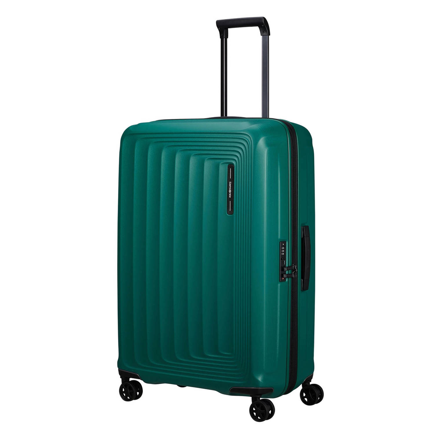Samsonite trolley Nuon 75 cm. Expandable groen