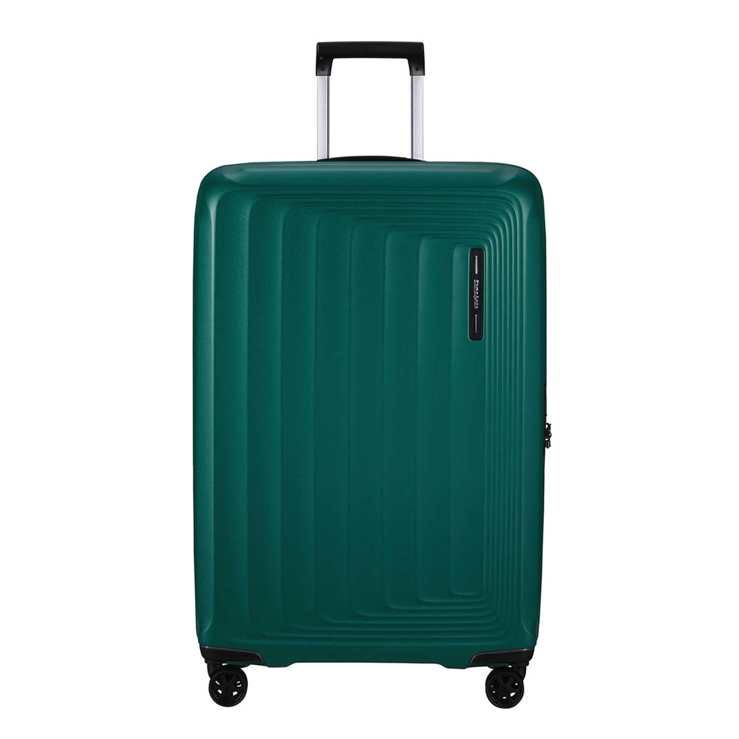 Samsonite Modern Vierkant Design Trolley Bagage Green Unisex