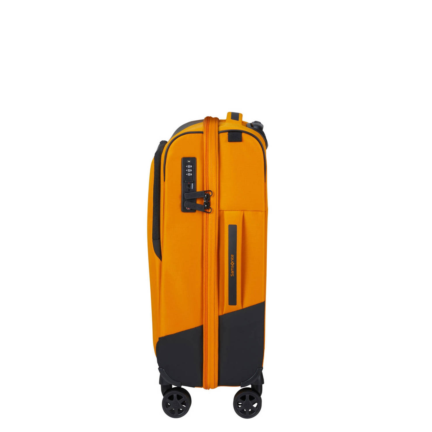 Samsonite trolley BIZ2GO TRVL 55 cm. Expandable geel
