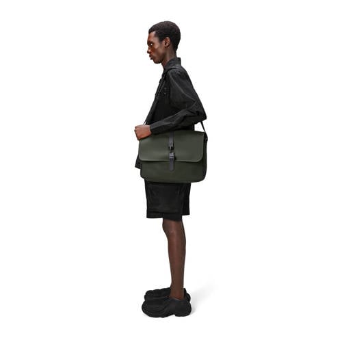 Rains schoudertas Messenger Bag W3 kaki afbeelding