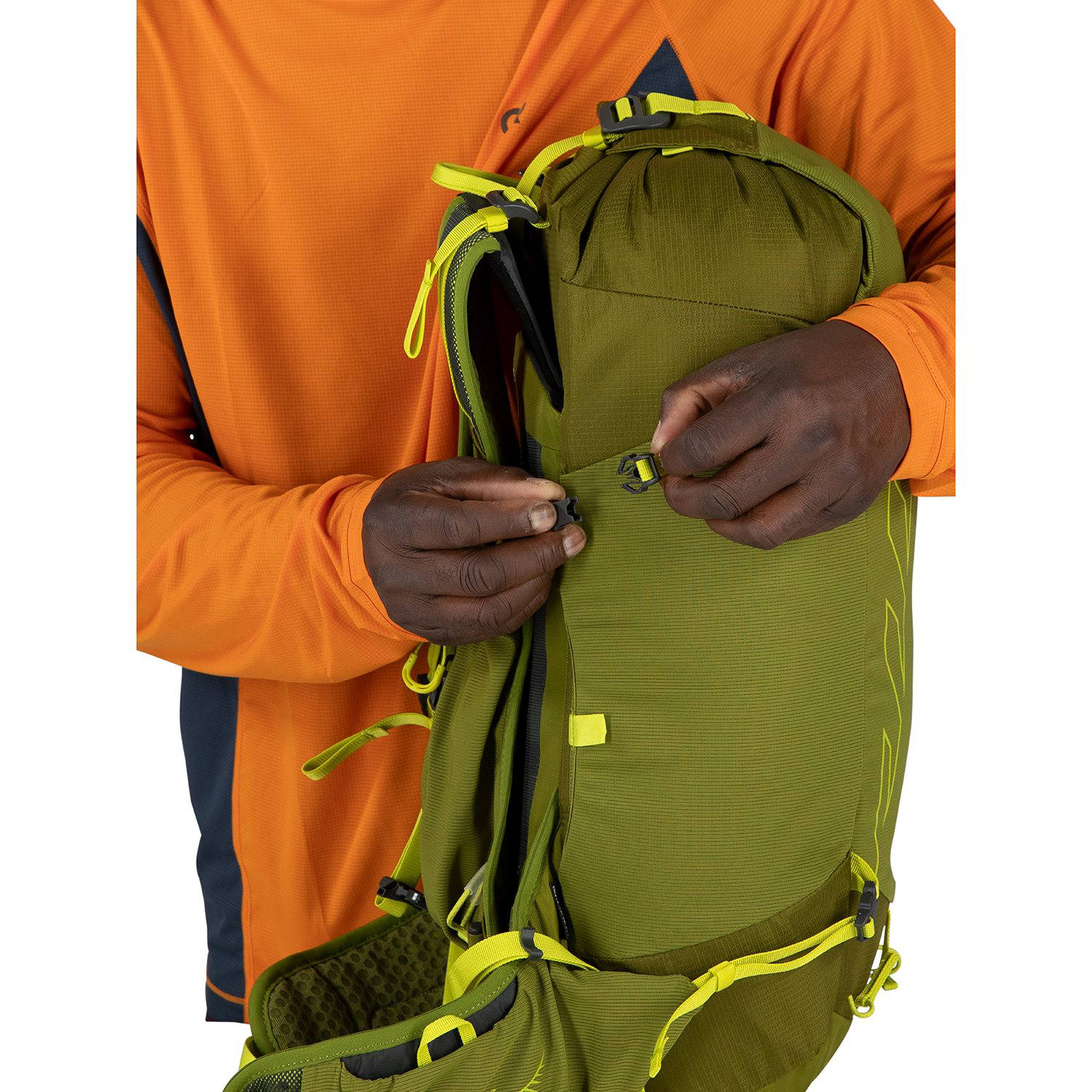 Osprey backpack Velocity 20L L XL donkergrijs
