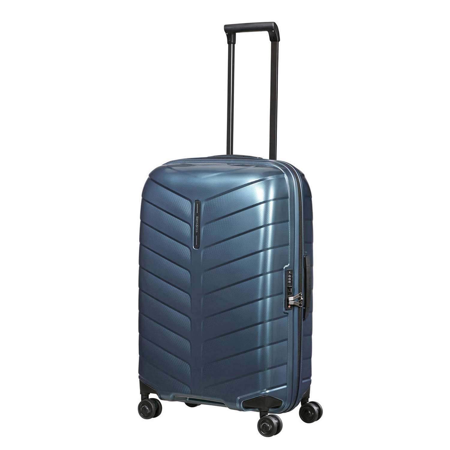 Samsonite trolley Attrix 69 cm. blauw