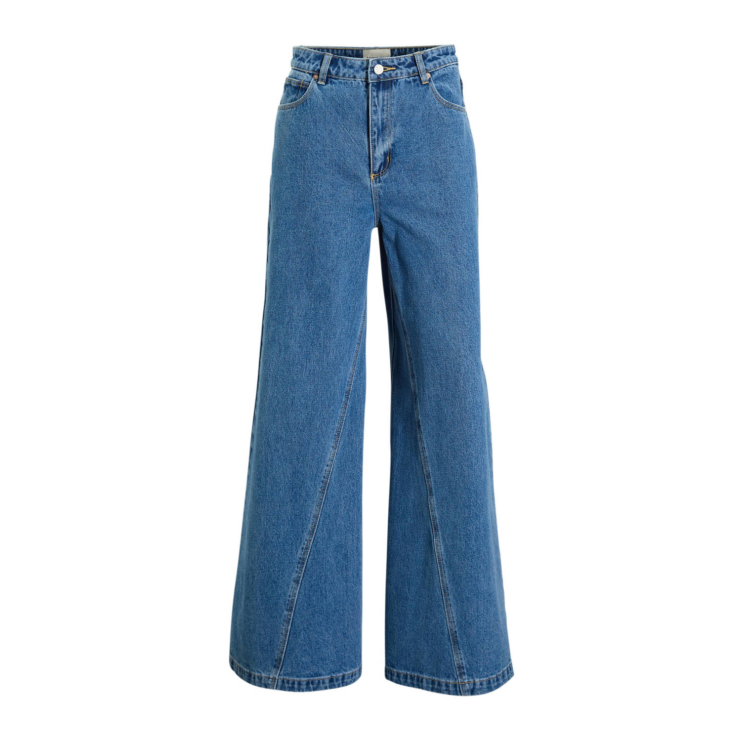 ABRAND JEANS Dames Jeans Super Wide Chantell Blauw