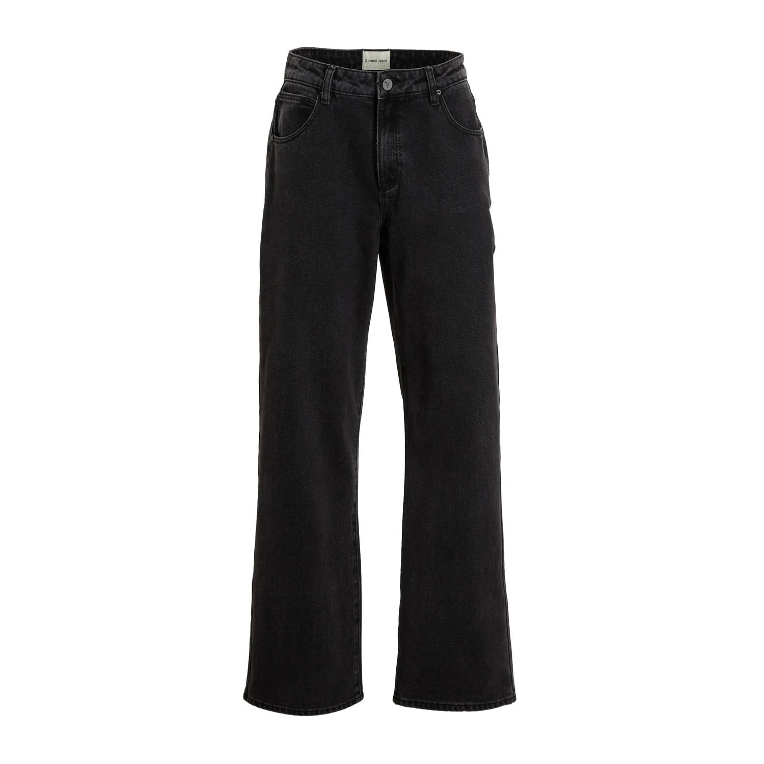 Abrand Jeans low waist loose jeans black denim