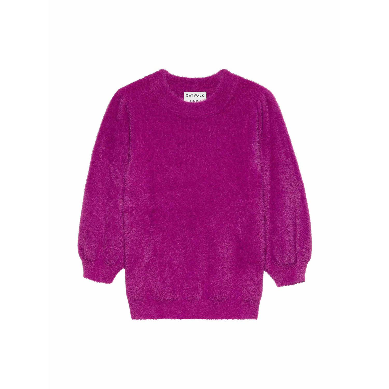 CATWALK JUNKIE Dames Truien & Vesten Puffy Sleeve Knit Paars