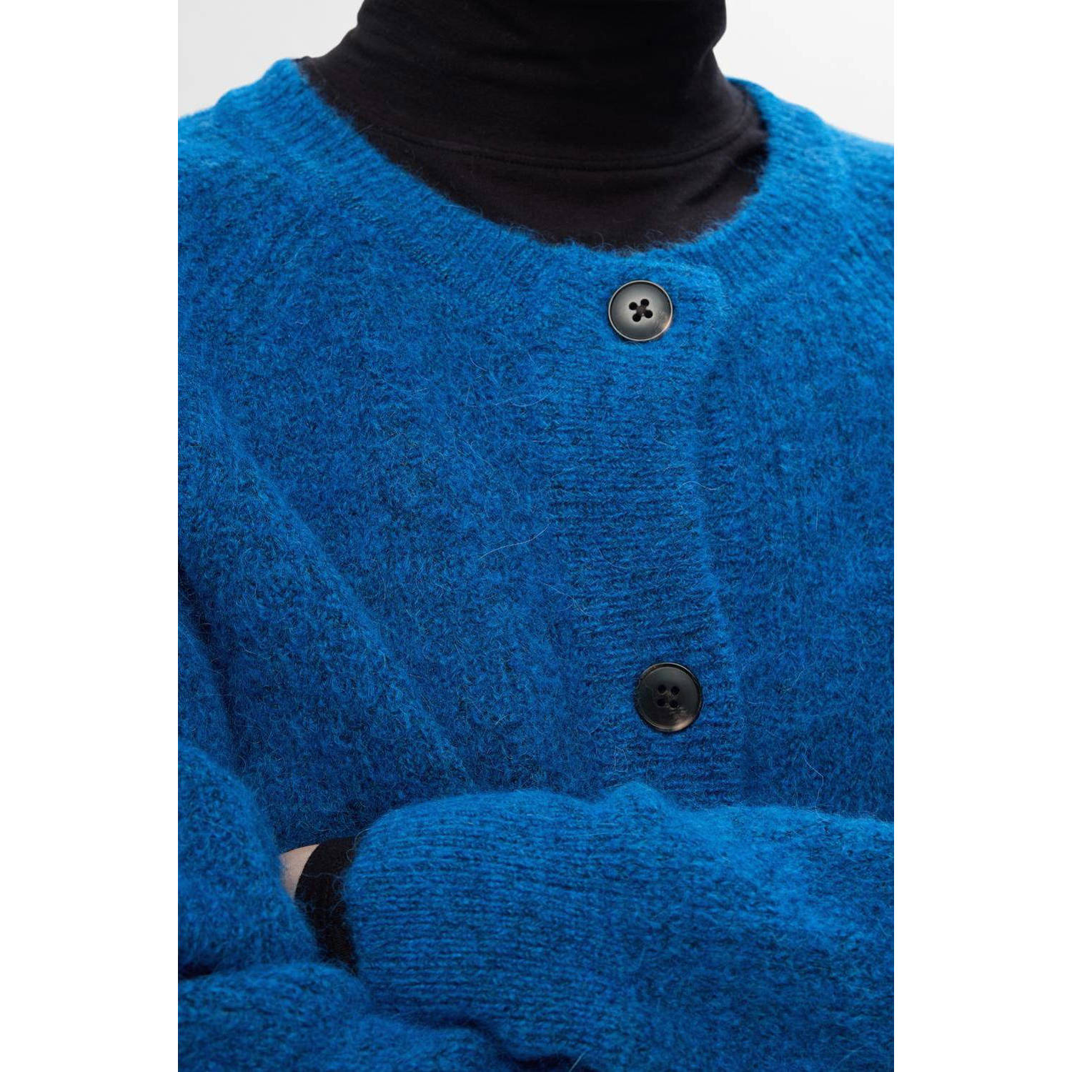 SELECTED FEMME vest SLFLULU met wol
