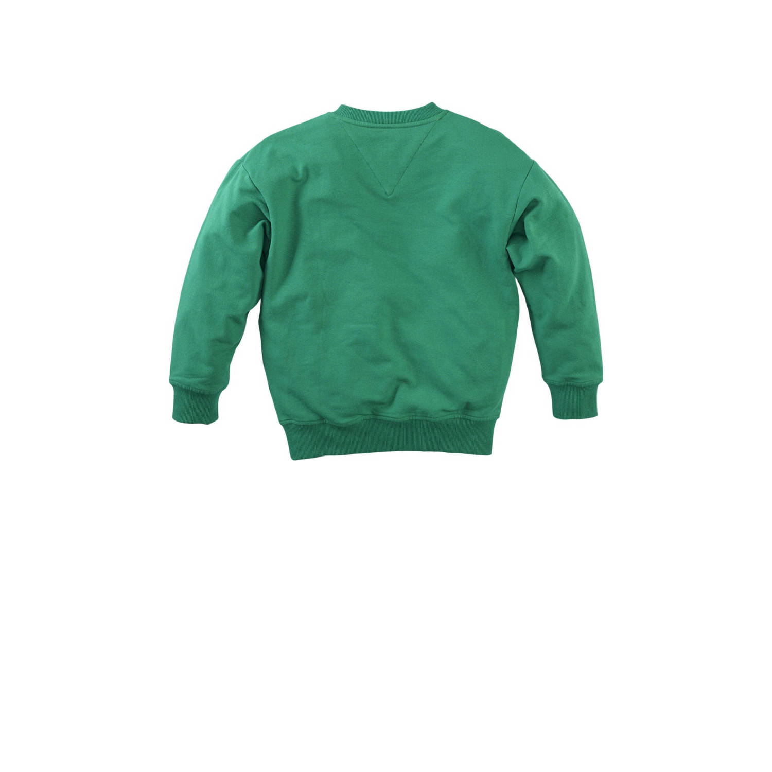 Z8 sweater Jay met tekstopdruk groen