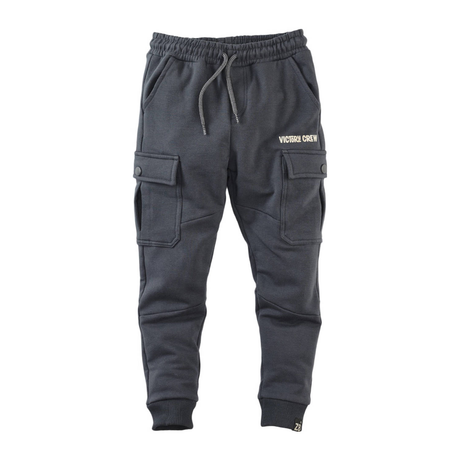 Z8 regular fit cargo broek Cooper antraciet