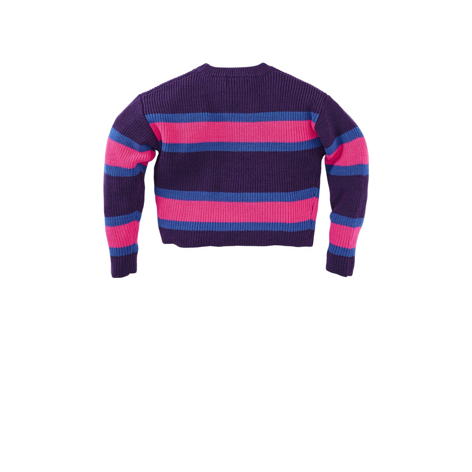Z8 gebreide trui Belezza paars roze blauw