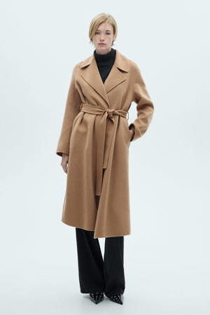 jas met wol camel