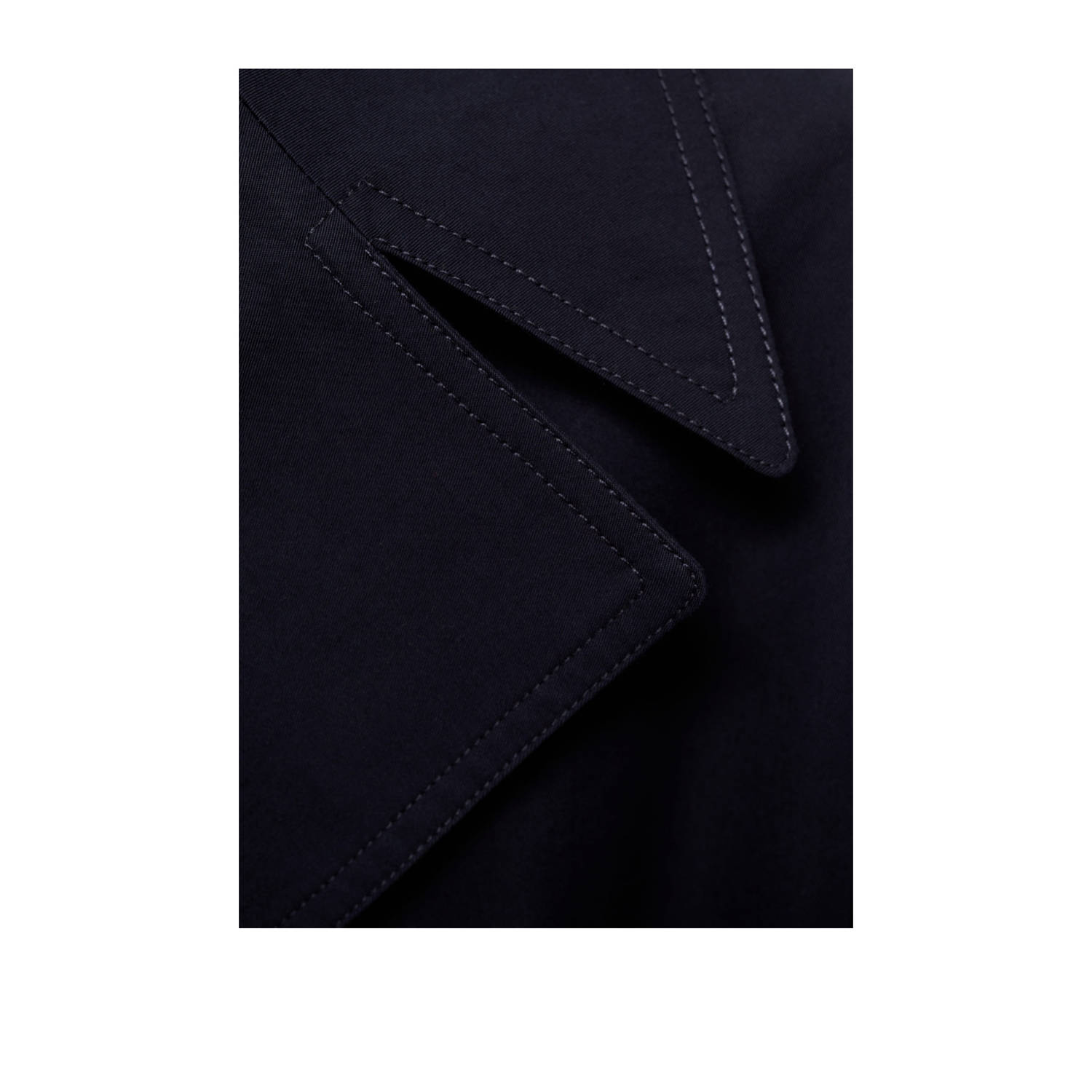 Mango trenchcoat donkerblauw