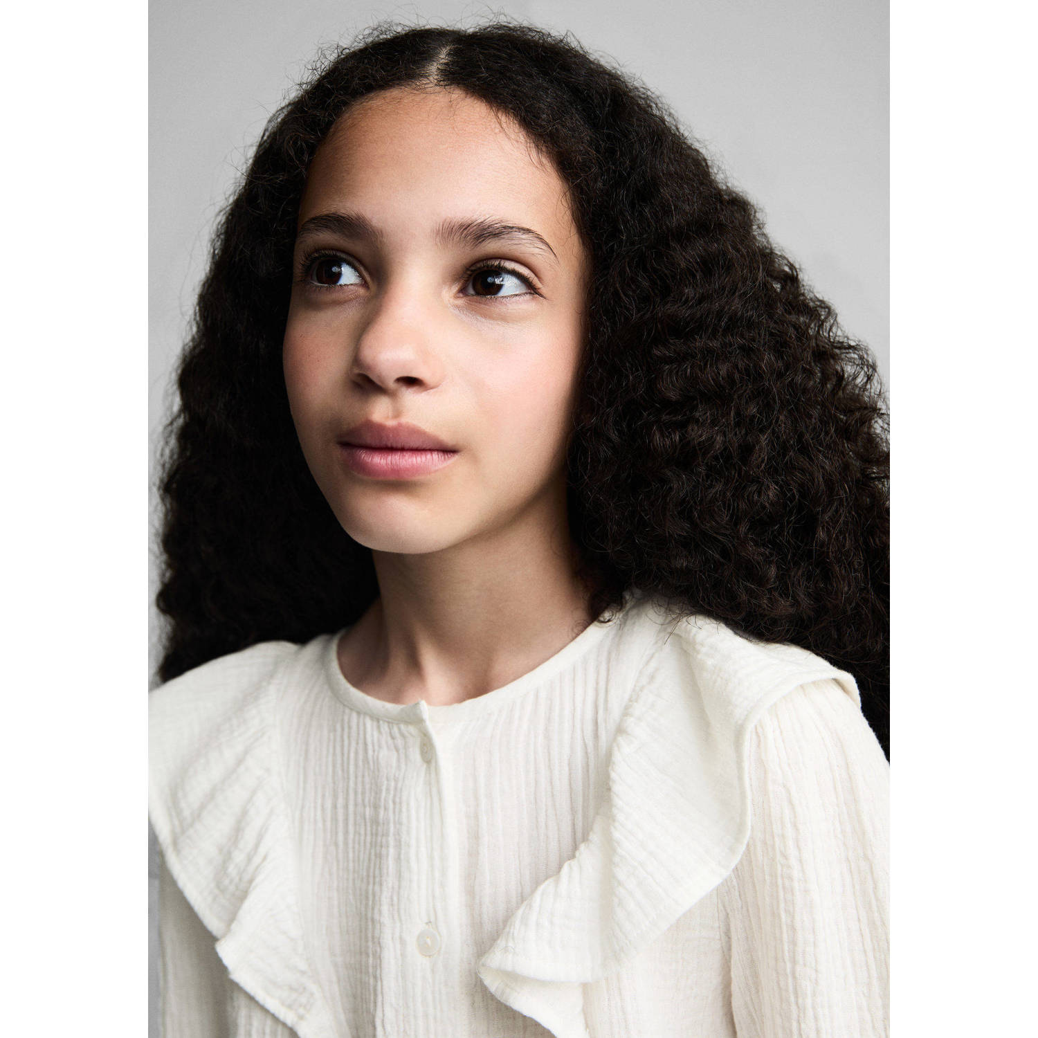 Mango Kids blouse wit