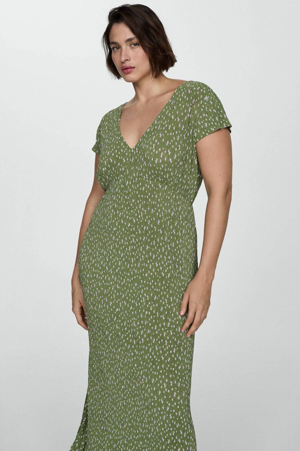 Stippen Zomerjurk Maxi Amelie – Maxi-jurk Met Stippen – Lotte Mode