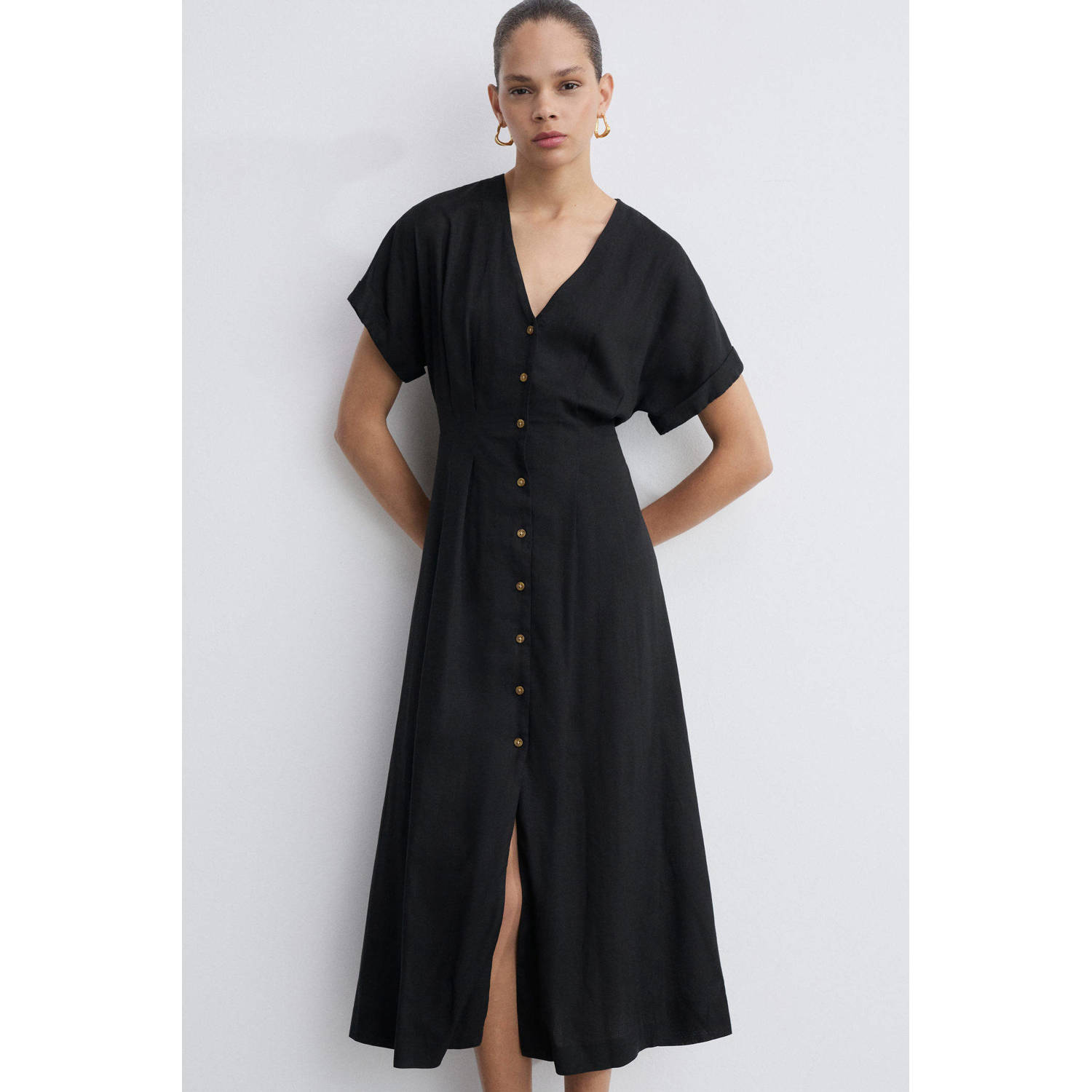 Mango blousejurk zwart
