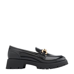 chunky loafers zwart