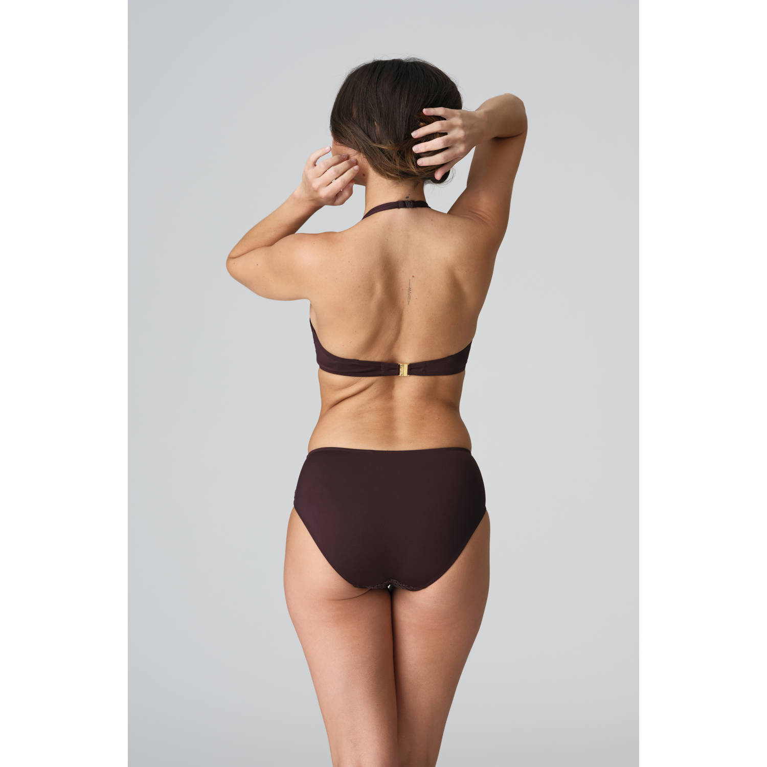 Marie Jo high waist bikinibroekje Tomar bruin