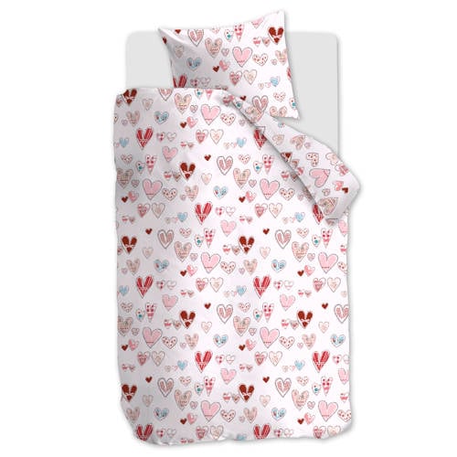 Wehkamp Beddinghouse flanellen dekbedovertrek 1-persoons (140x220 cm) aanbieding
