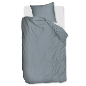 lyocell dekbedovertrek 1-persoons blauw (140x220 cm)