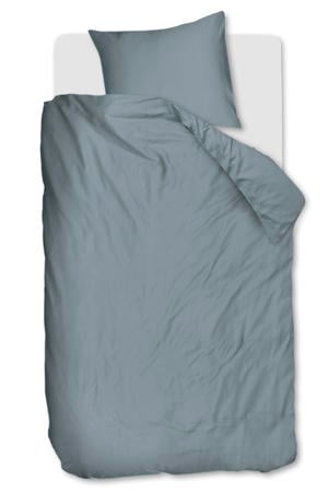 lyocell dekbedovertrek 1-persoons blauw (140x220 cm)