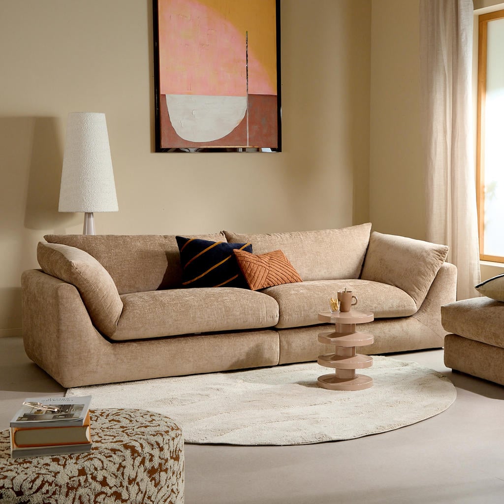 NOUS Living Lyon 3-zitsbank - beige