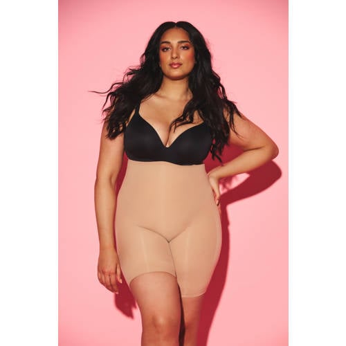 NIKKIE high waist medium corrigerende short beige afbeelding