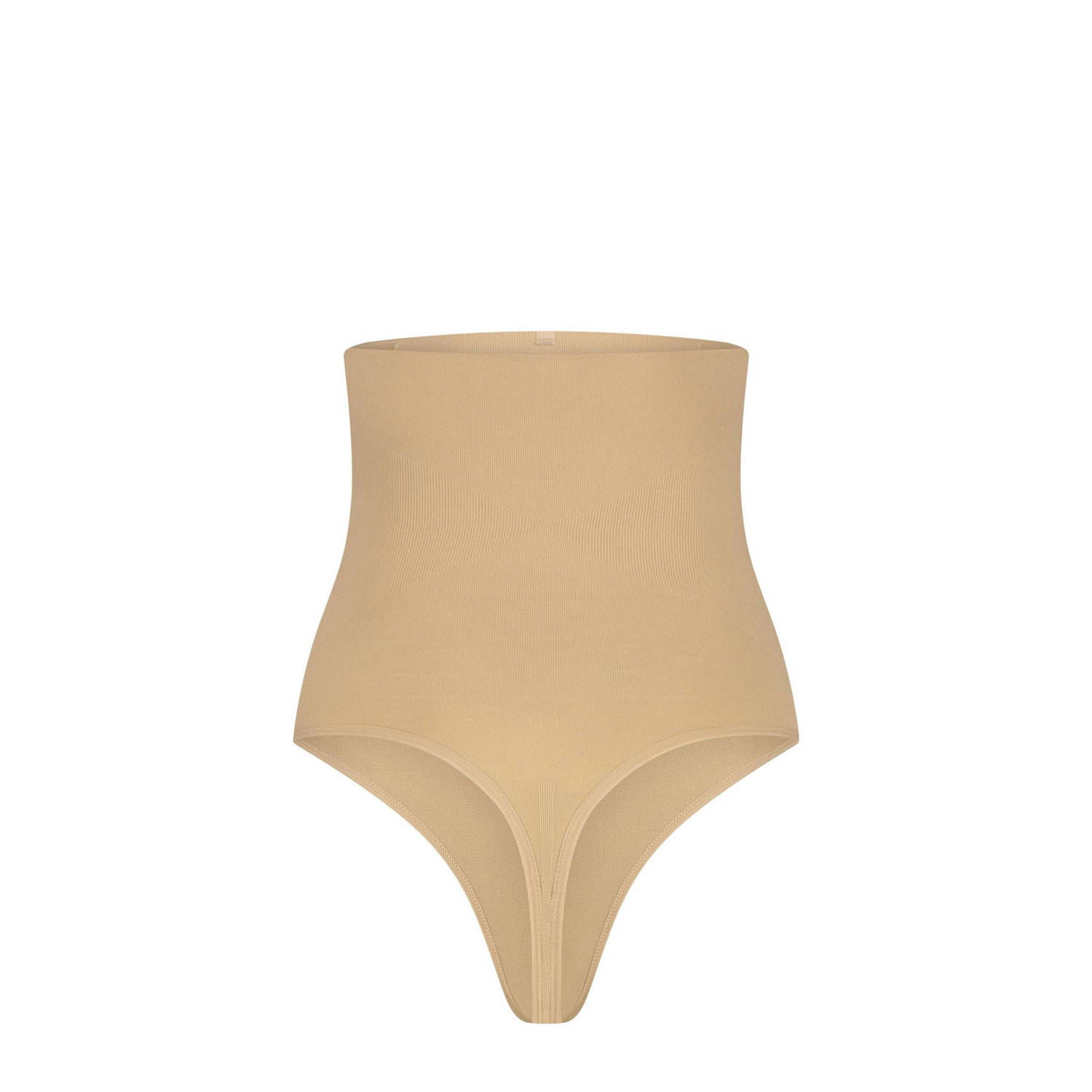 NIKKIE medium corrigerende high waist string lichtbeige
