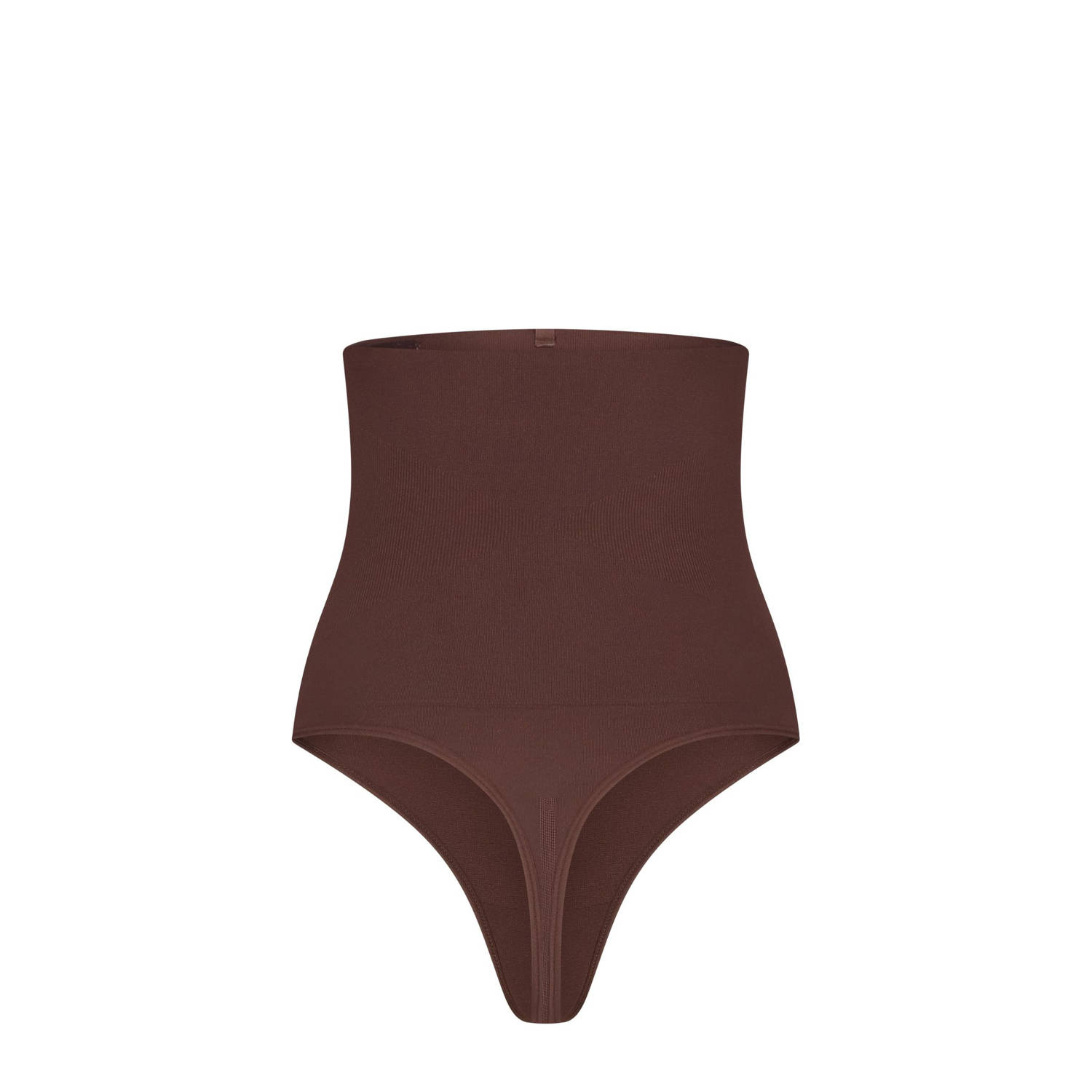NIKKIE medium corrigerende high waist string bruin