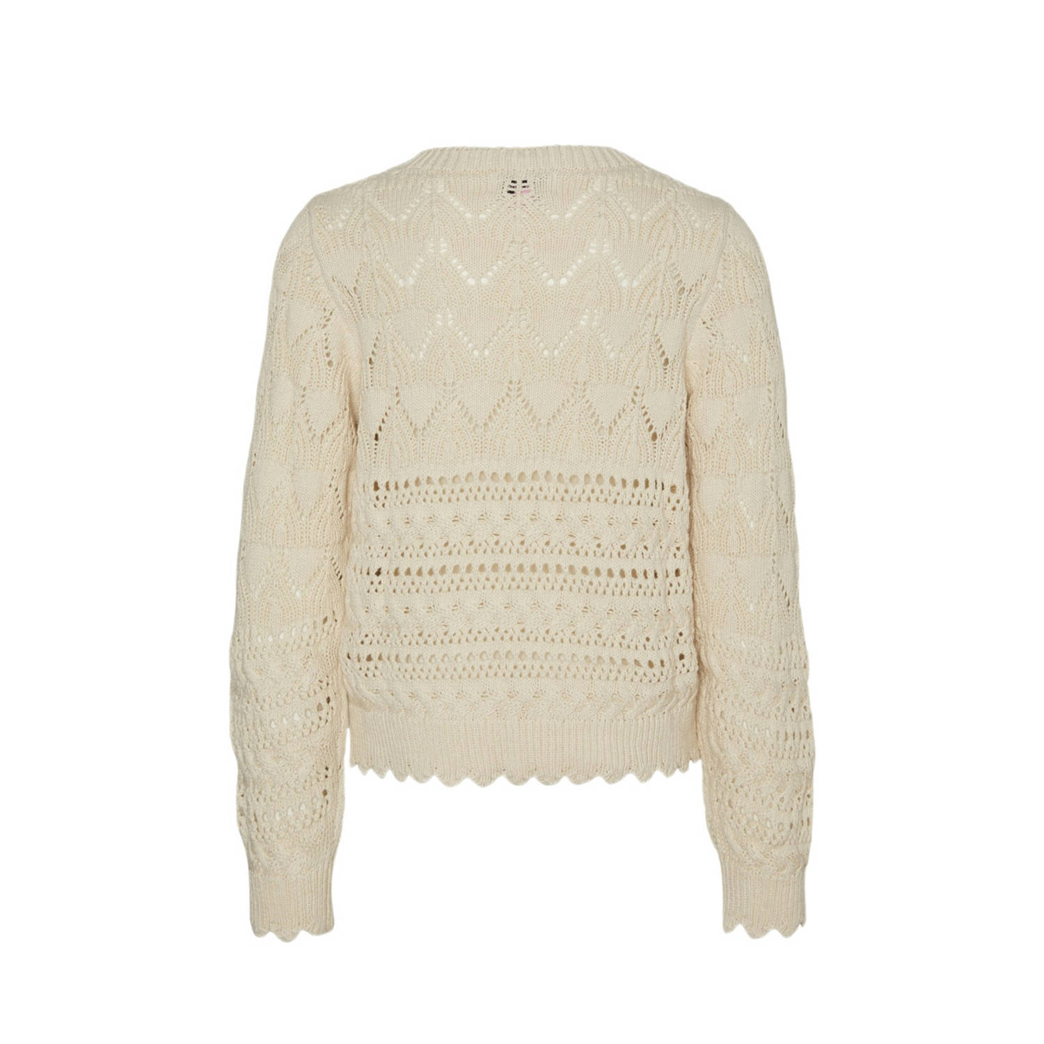 VERO MODA GIRL gebreide trui ecru