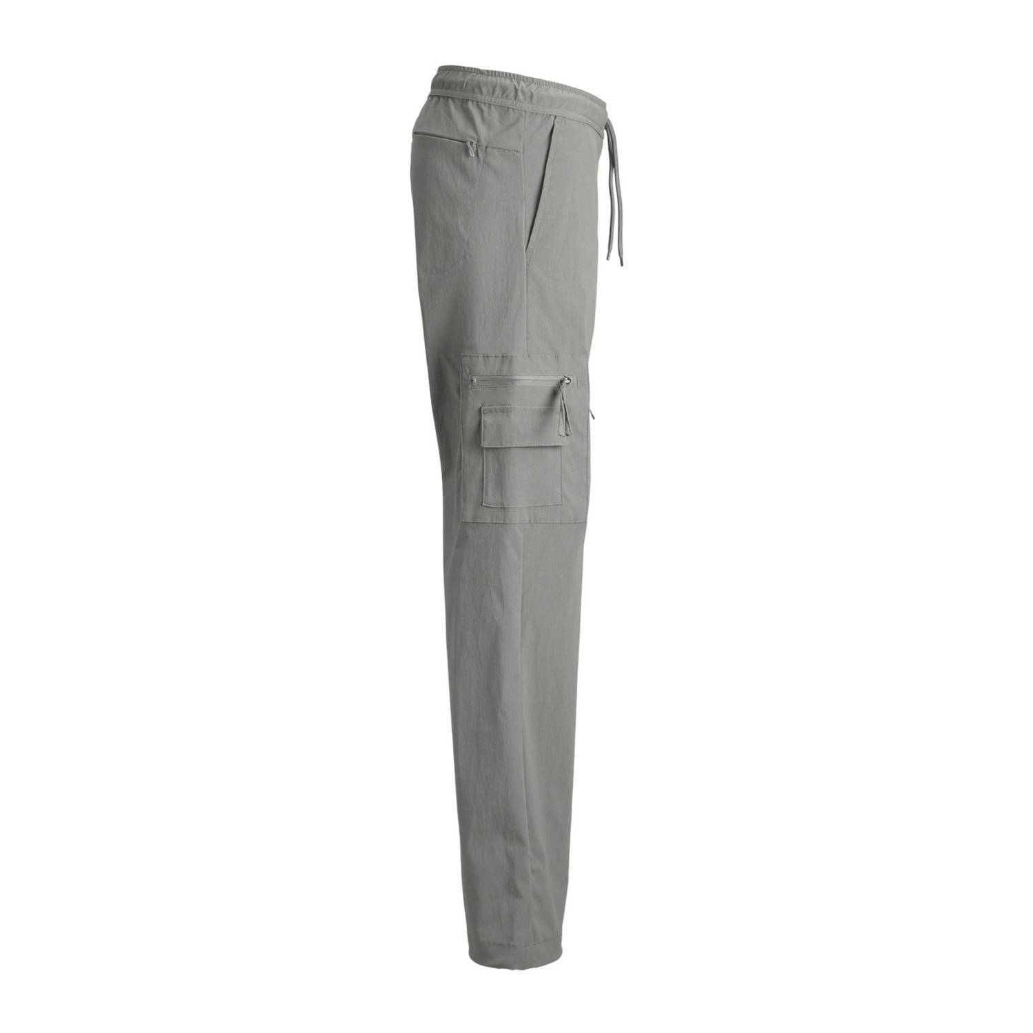 JACK & JONES JUNIOR cargobroek JPSTKANE JJARCHER TECH lichtgrijs