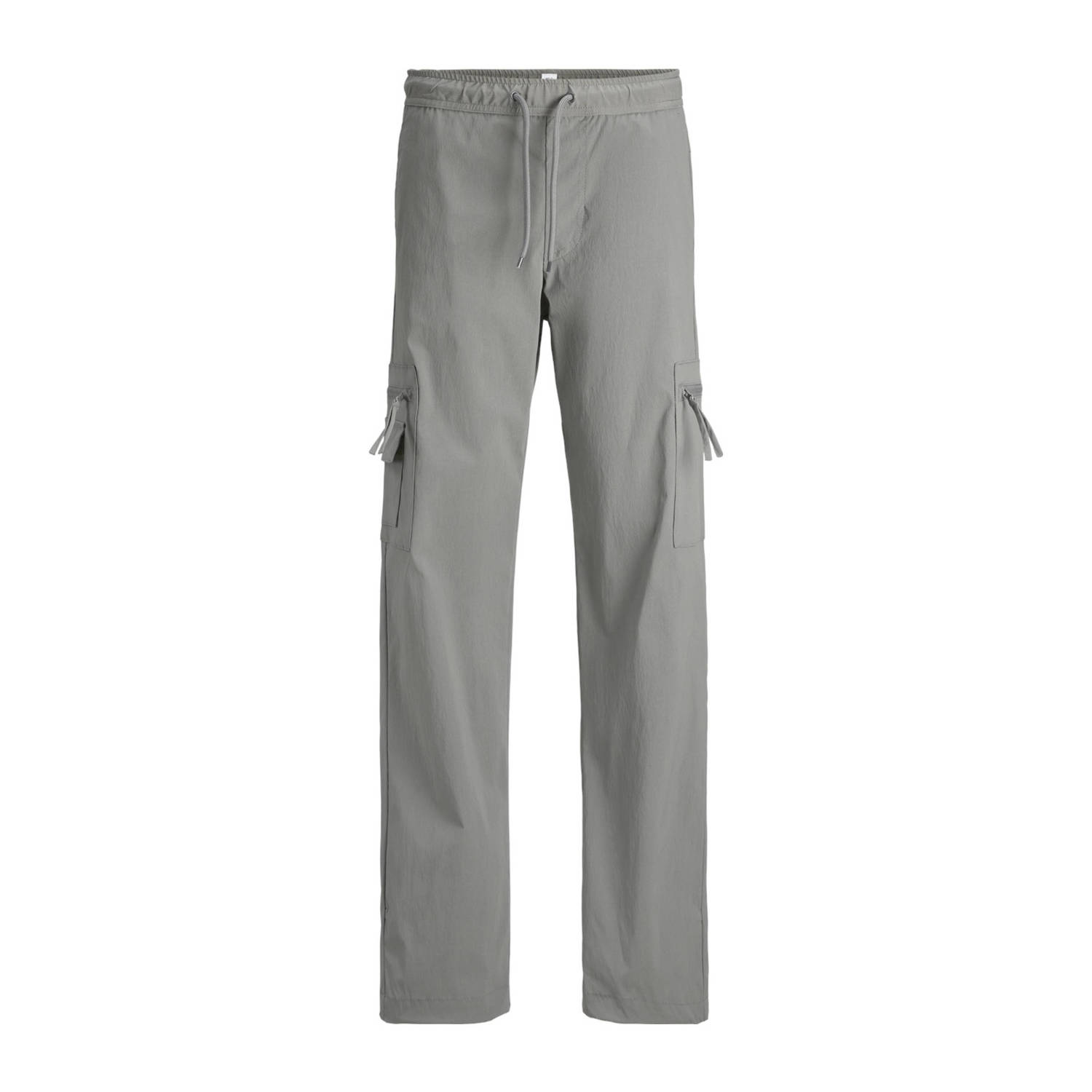 JACK & JONES JUNIOR cargobroek JPSTKANE JJARCHER TECH lichtgrijs