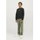 JACK & JONES JUNIOR sweater JORBROOKLYN met backprint zwart