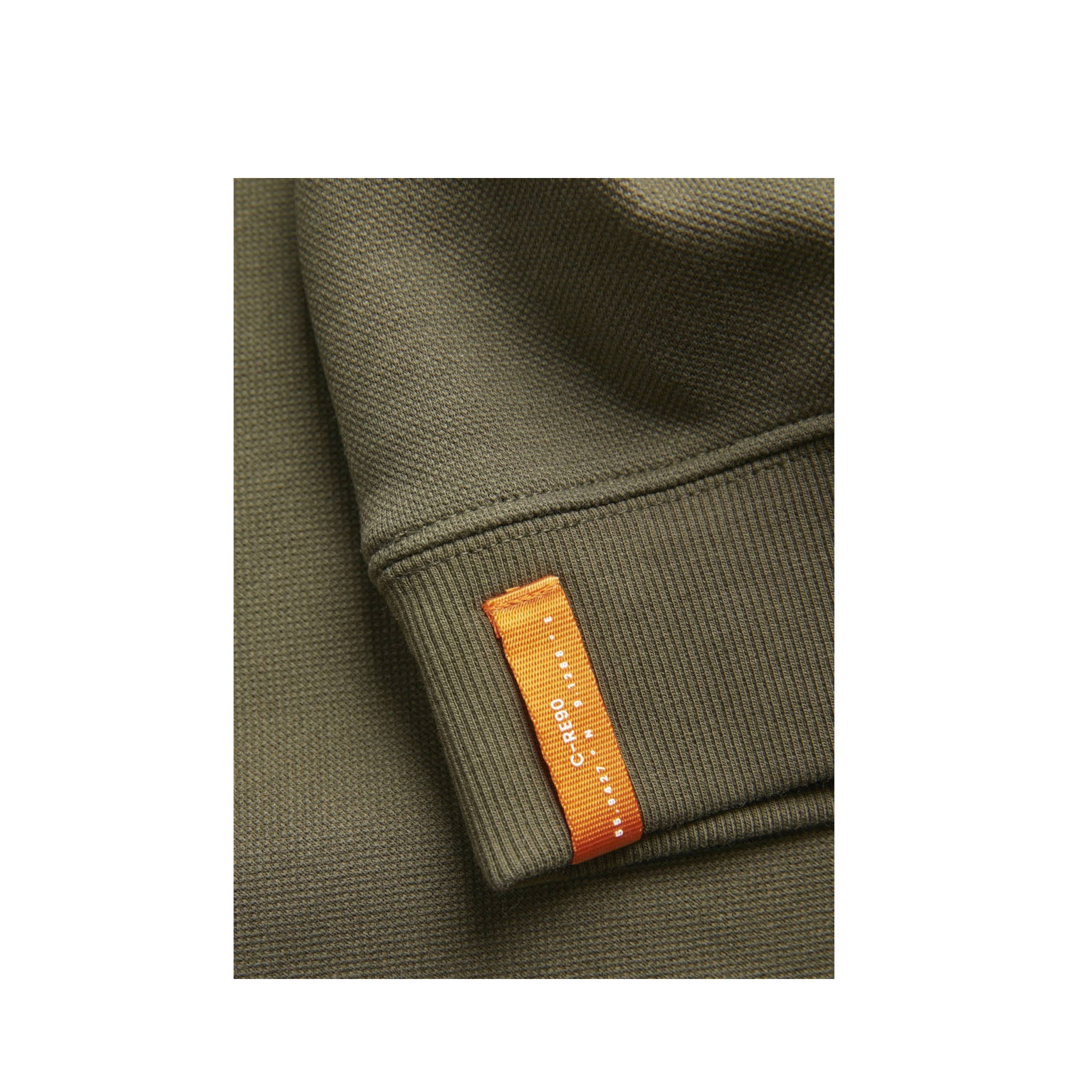 JACK & JONES JUNIOR sweater JCOOUTDOOR armygroen