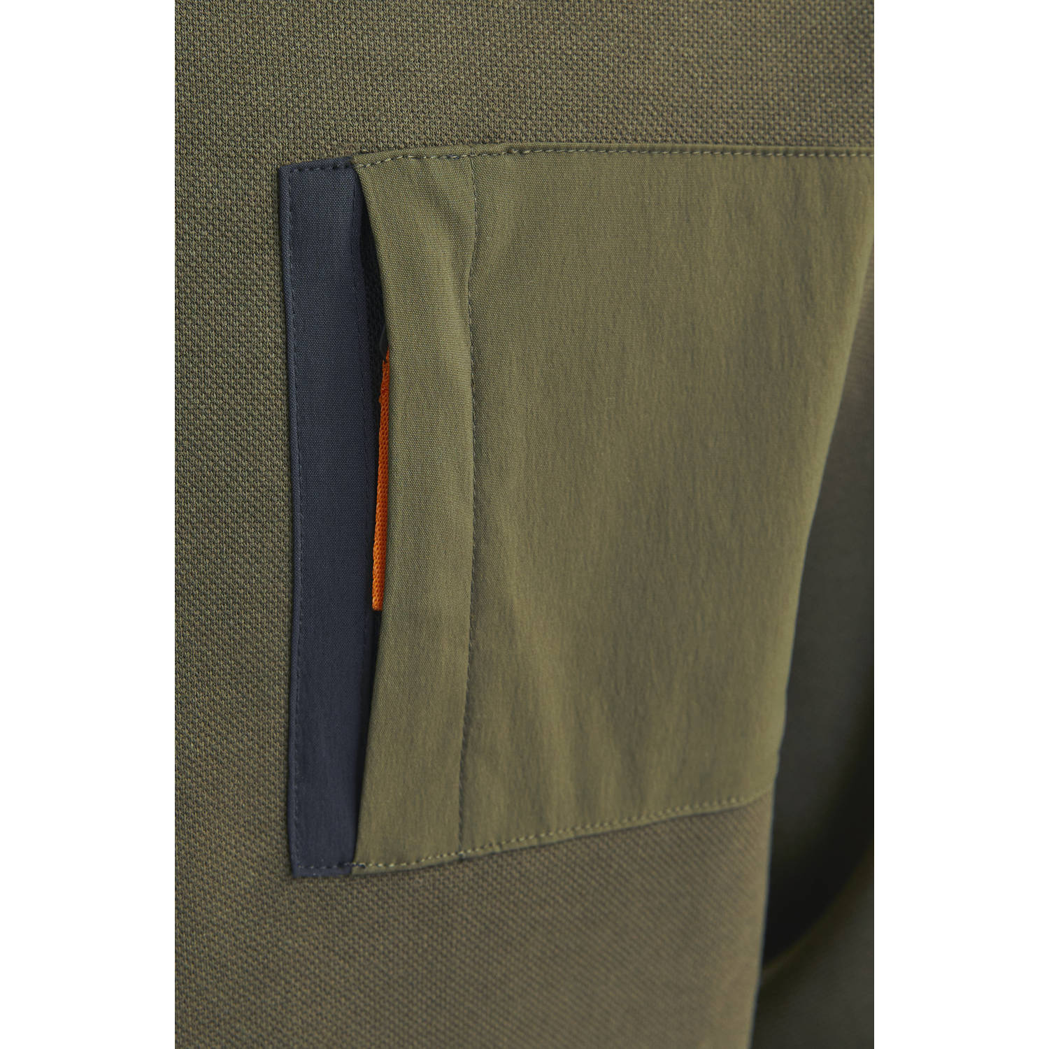 JACK & JONES JUNIOR sweater JCOOUTDOOR armygroen
