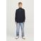 JACK & JONES JUNIOR gebreide trui donkerblauw