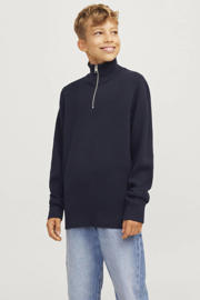 thumbnail: JACK & JONES JUNIOR gebreide trui donkerblauw