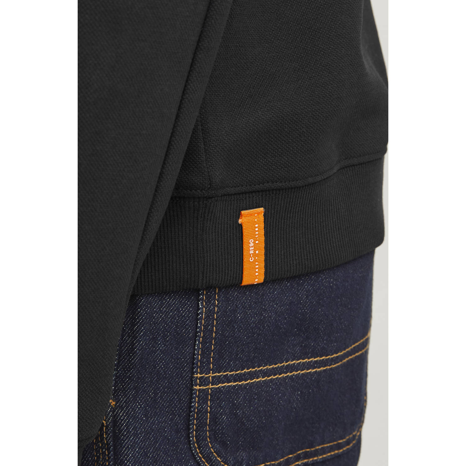JACK & JONES JUNIOR sweater JCOOUTDOOR zwart