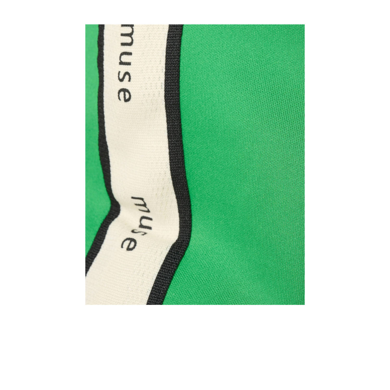 Shoeby straight fit broek groen