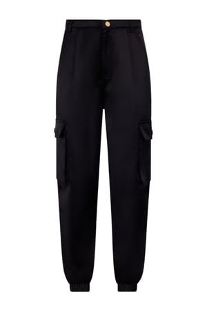 loose cargo broek zwart