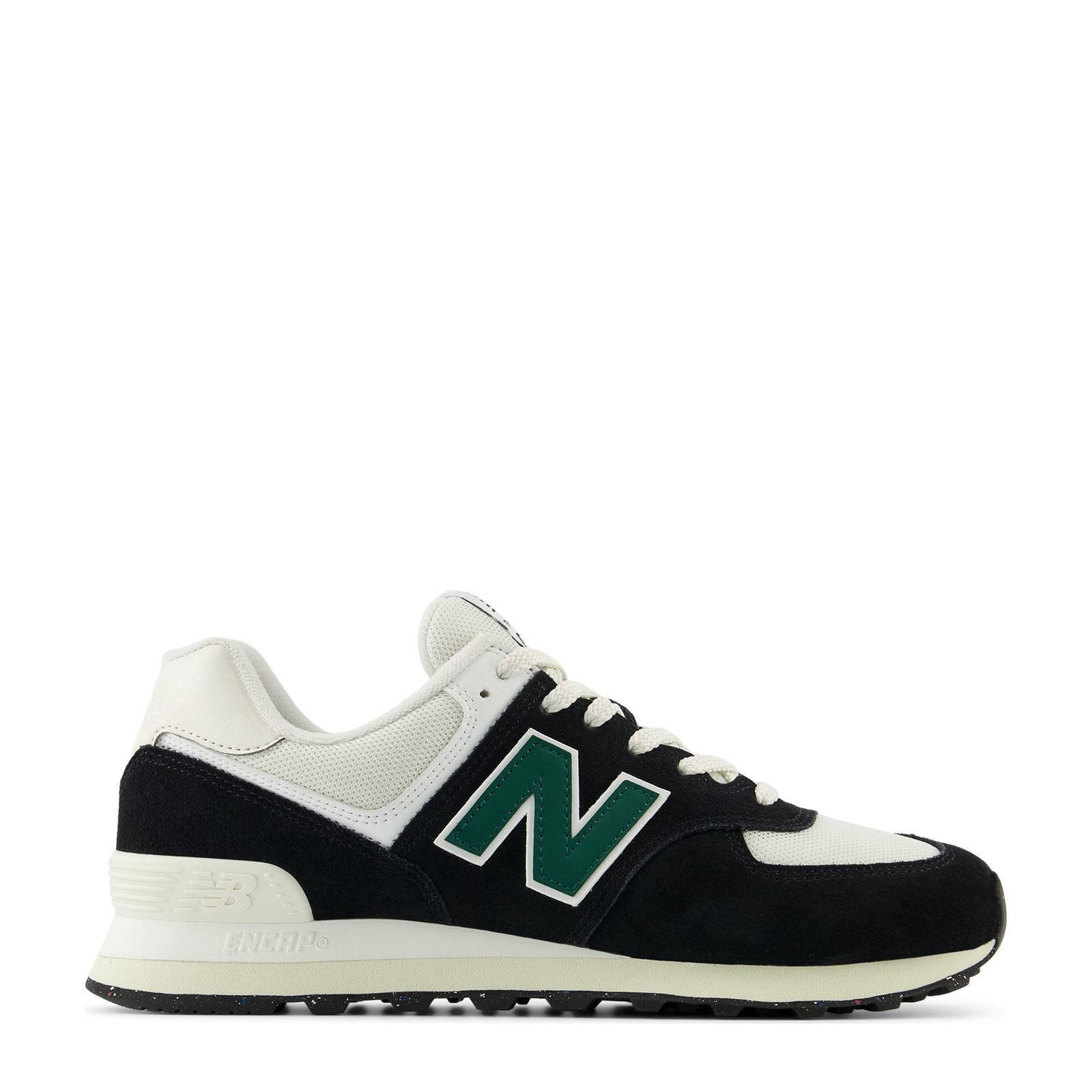 New Balance 574 sneakers zwart groen wit wehkamp