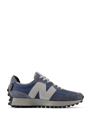 327  sneakers blauw/grijsblauw
