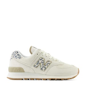 574 sneakers ecru/blauw